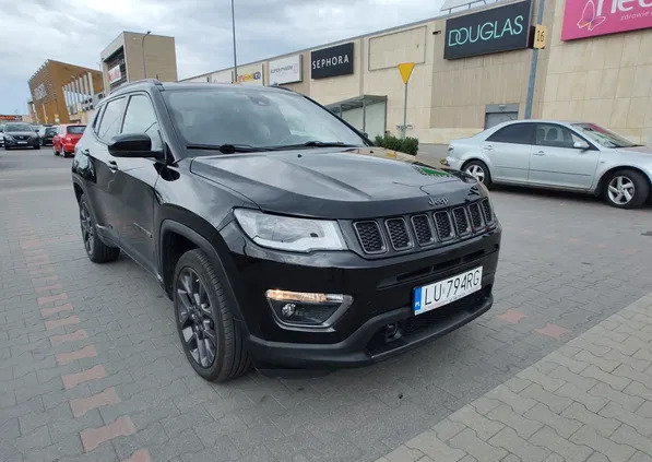 samochody osobowe Jeep Compass cena 84900 przebieg: 74000, rok produkcji 2020 z Lublin